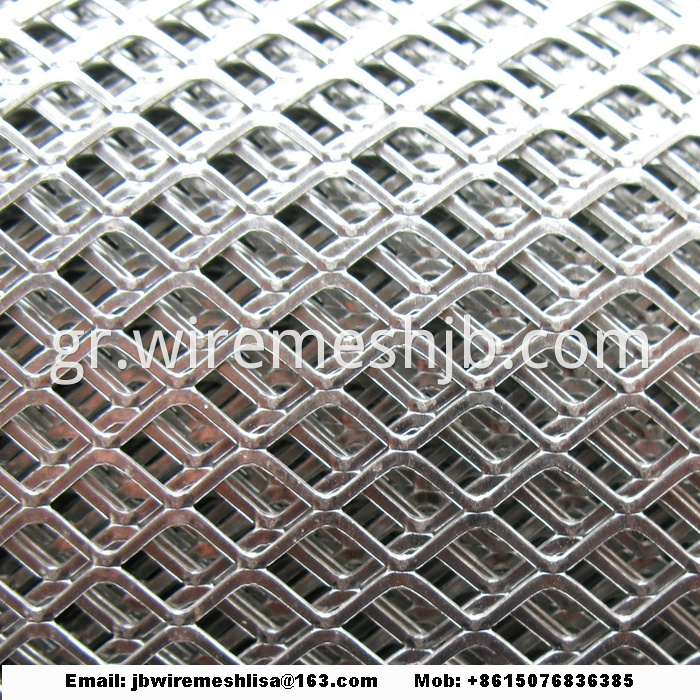 Powder Coated And Galvanized Expanded Steel Mesh